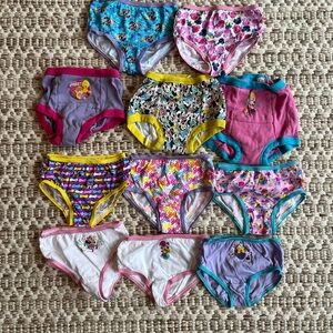 Disney Purple and Blue Underwear Accessories Set